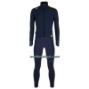 Fietskleding (Fietsshirt Lange Mouw + Lange Koersbroek) 2022 Ronde van Frankrijk - Donkerblauw